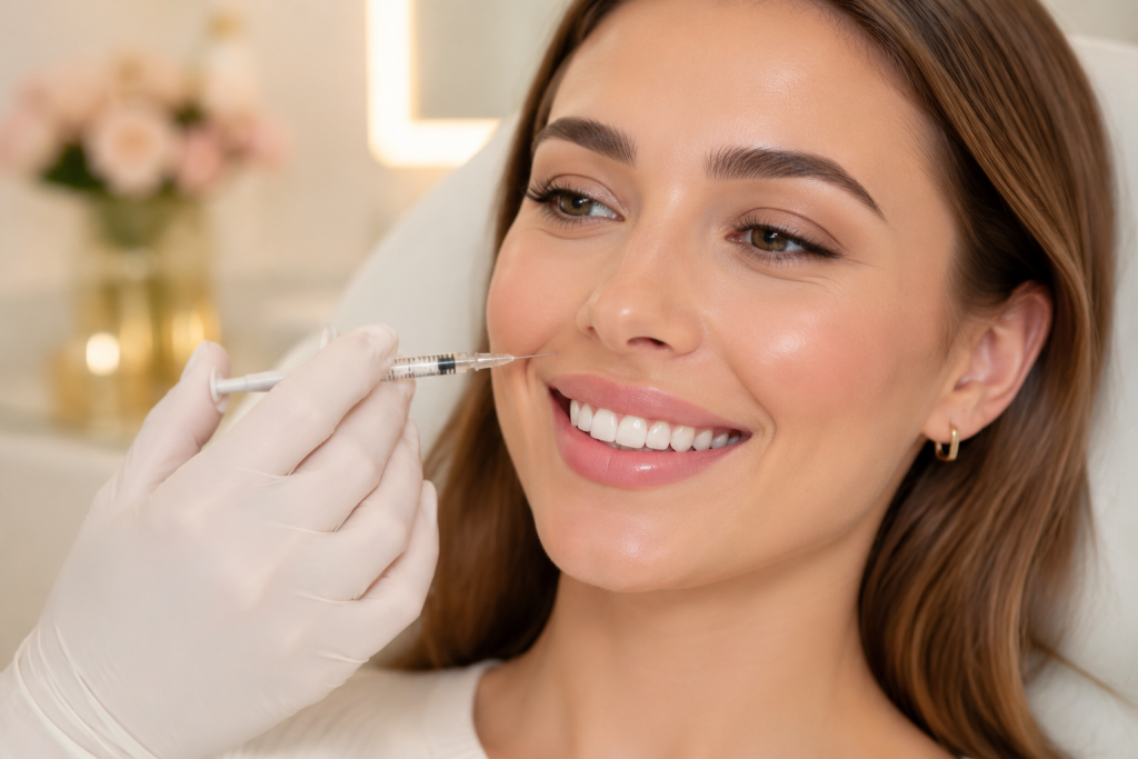 طراحی لبخند با بوتاکس